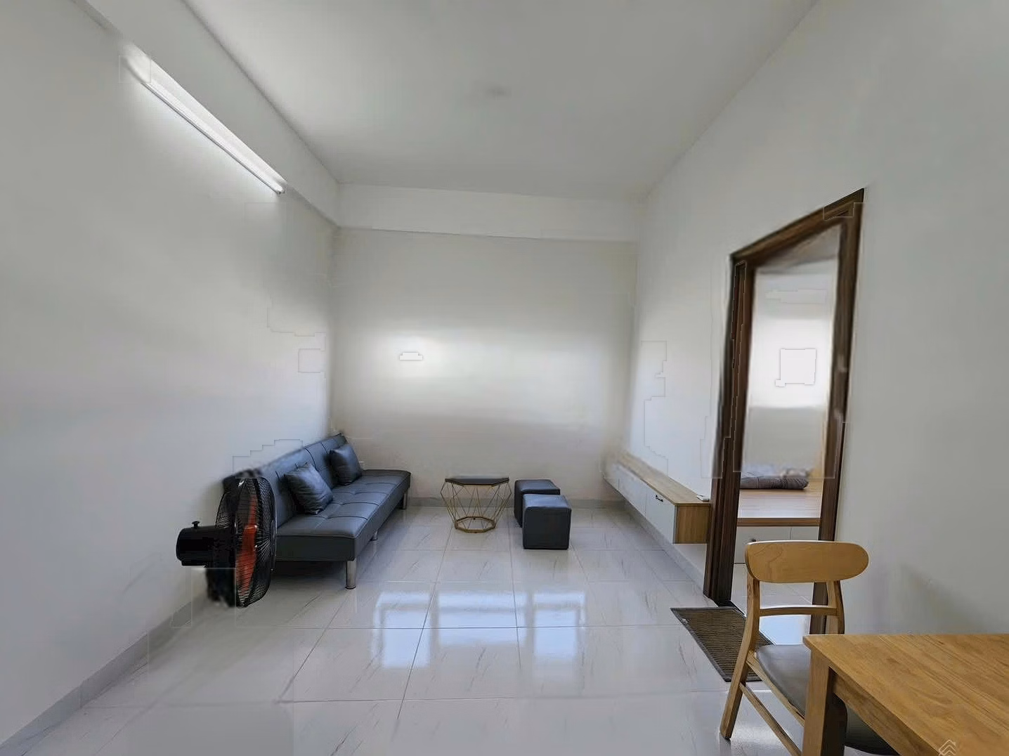 Ha Quang apartment for rent - 2 bedrooms SSH07 - Area 52m2 - Structure: 2 bedrooms - 2