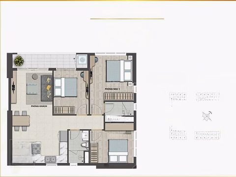 There is 1 remaining 3-bedroom apartment 82.5m2 Victoria Village District 2 for rent 20 million/month, move in immediately, contact: 0981 244 ***