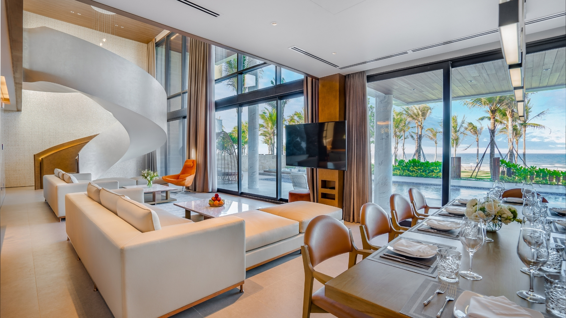 Ultimate Beachfront Luxury: 6-Bedroom Villa at The Five Villas Da Nang