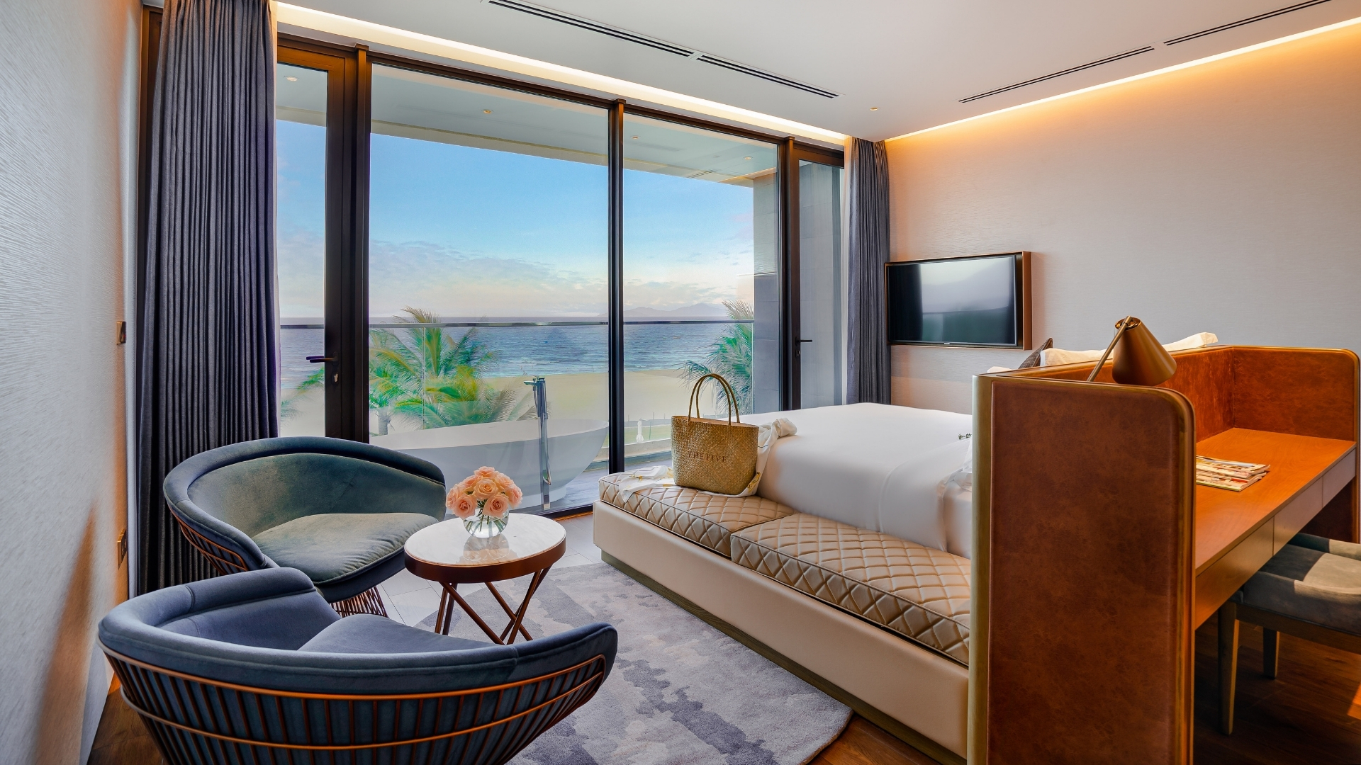 Ultimate Beachfront Luxury: 6-Bedroom Villa at The Five Villas Da Nang