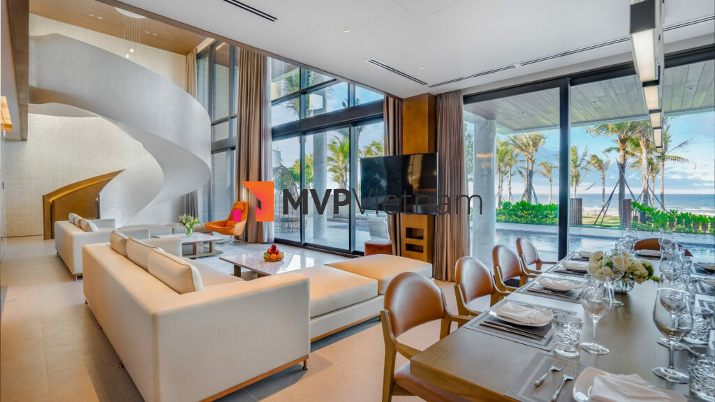 Ultimate Beachfront Luxury: 6-Bedroom Villa at The Five Villas Da Nang