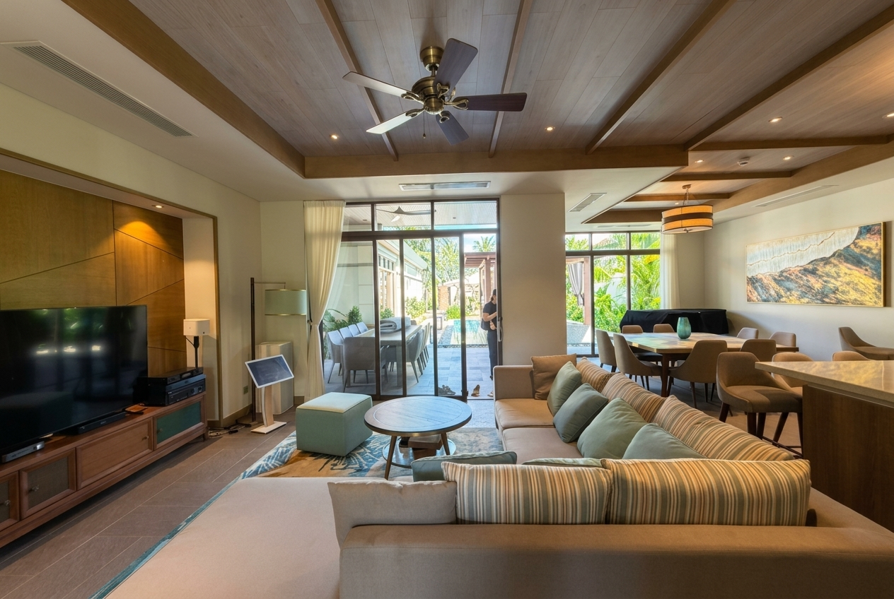 3 Bedroom Villa at Fusion Resort & Spa Da Nang – Pool, Garden & Beach Access
