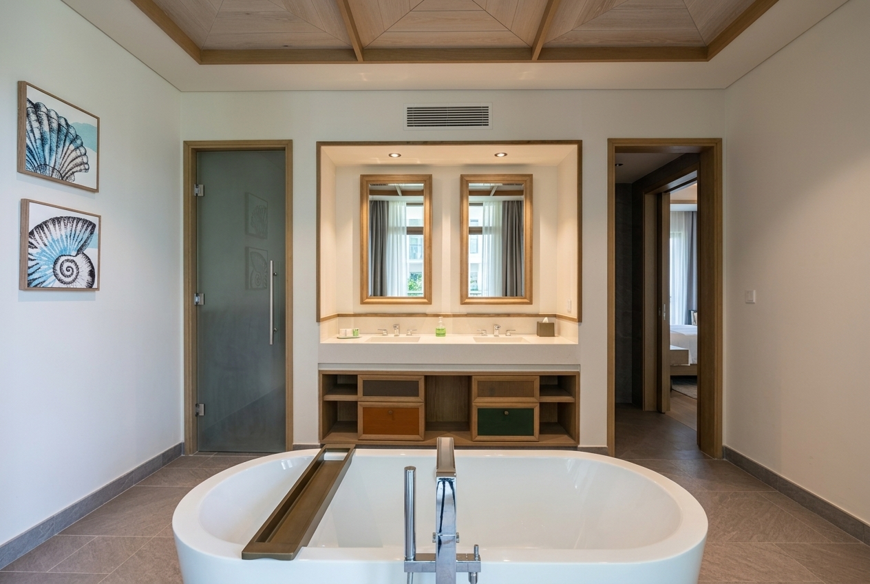 3 Bedroom Villa at Fusion Resort & Spa Da Nang – Pool, Garden & Beach Access