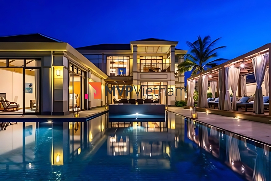 5-Bedroom Beachfront villa in Fusion Resort & Villas Da Nang