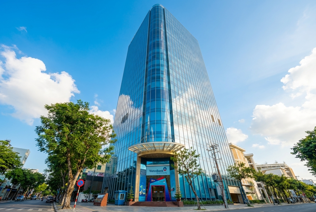 Vietinbank Building – Large Office Space for Lease in Hai Chau, Da Nang
