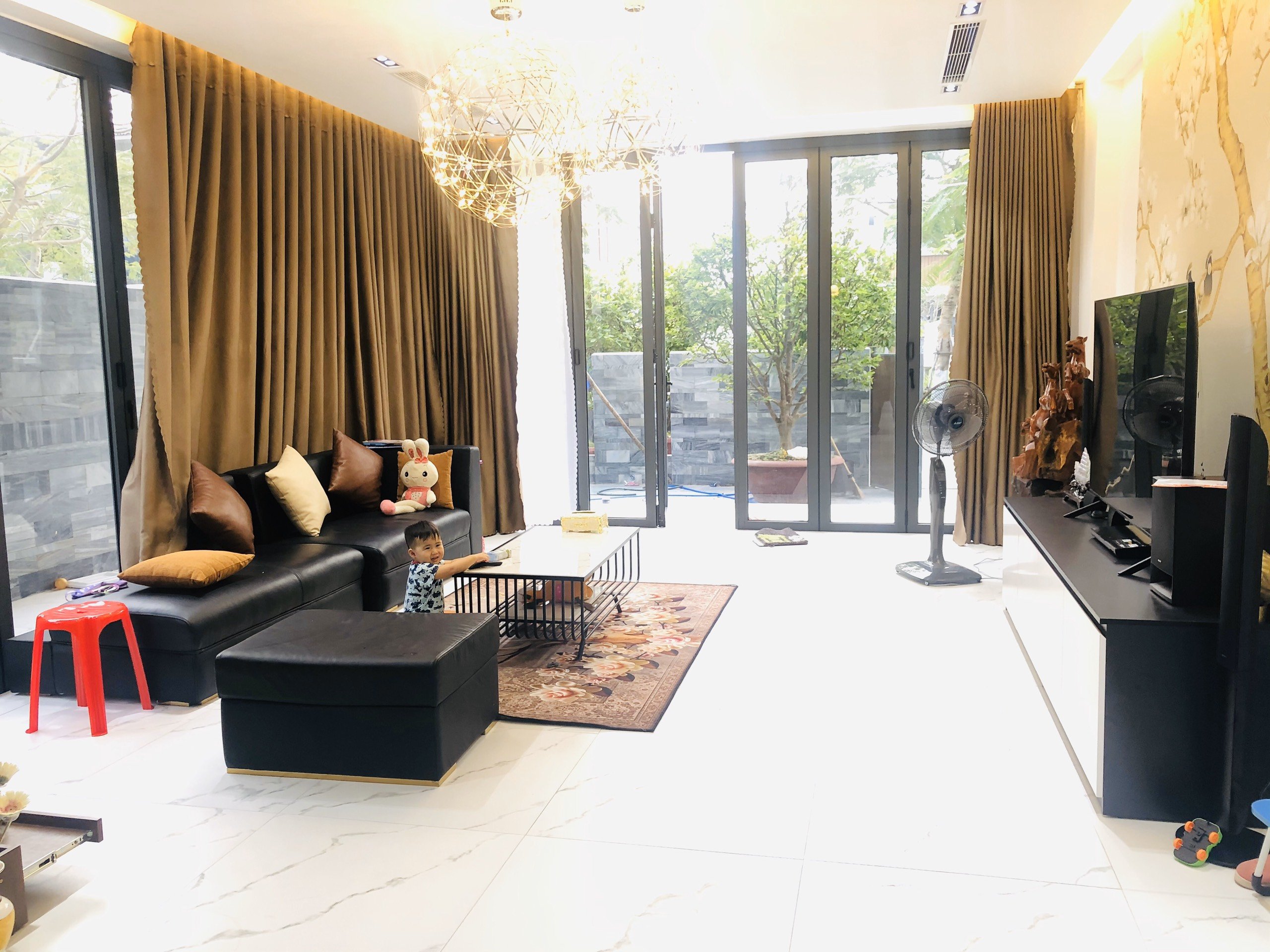 Luxurious 4-bedroom with garden in Euro Villa for Rent, Da Nang