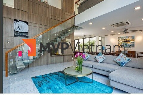 Beautiful Six-bedroom Villa For Rent Near My Khe Beach, Da Nang