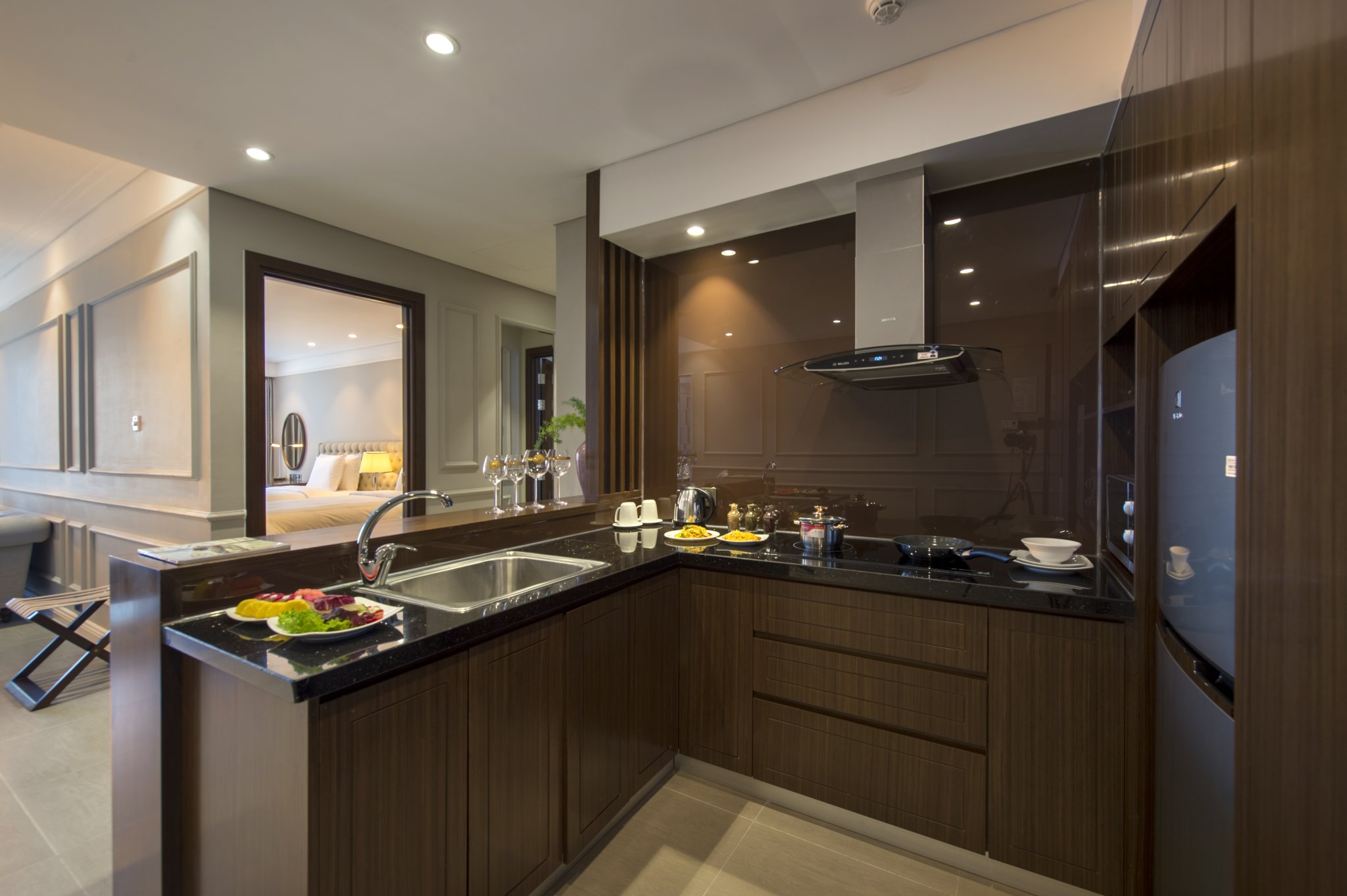 Spacious apartment with sea view at Altara Suites