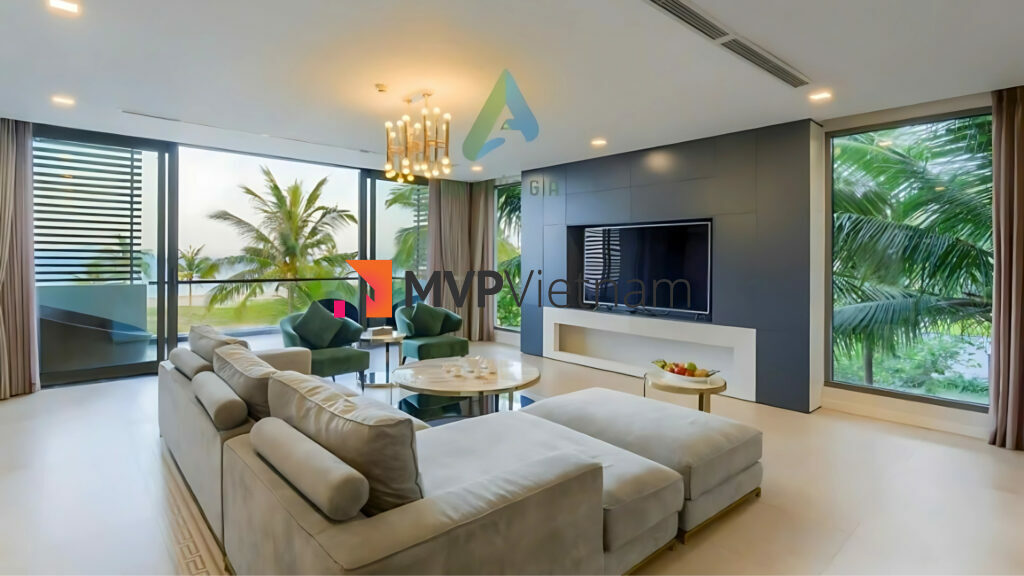Grand 7-Bedroom Private Villa on the beach at The Ocean Resort