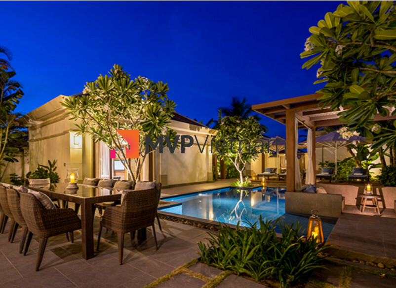 Luxurious Fusion Resort 4 bedrooms Pool Villa for rent, Da Nang