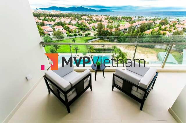 Luxurious 2 Bedrooms Apartment with Sea View for Rent in Ocean Suite, Da Nang