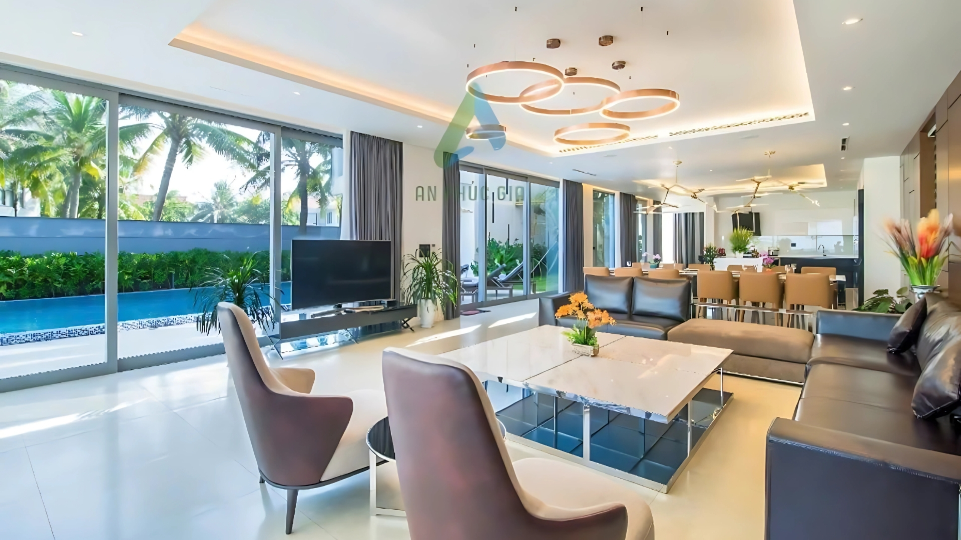 Beachfront Living: 6-Bedroom Ocean Front Villa at The Ocean Resort