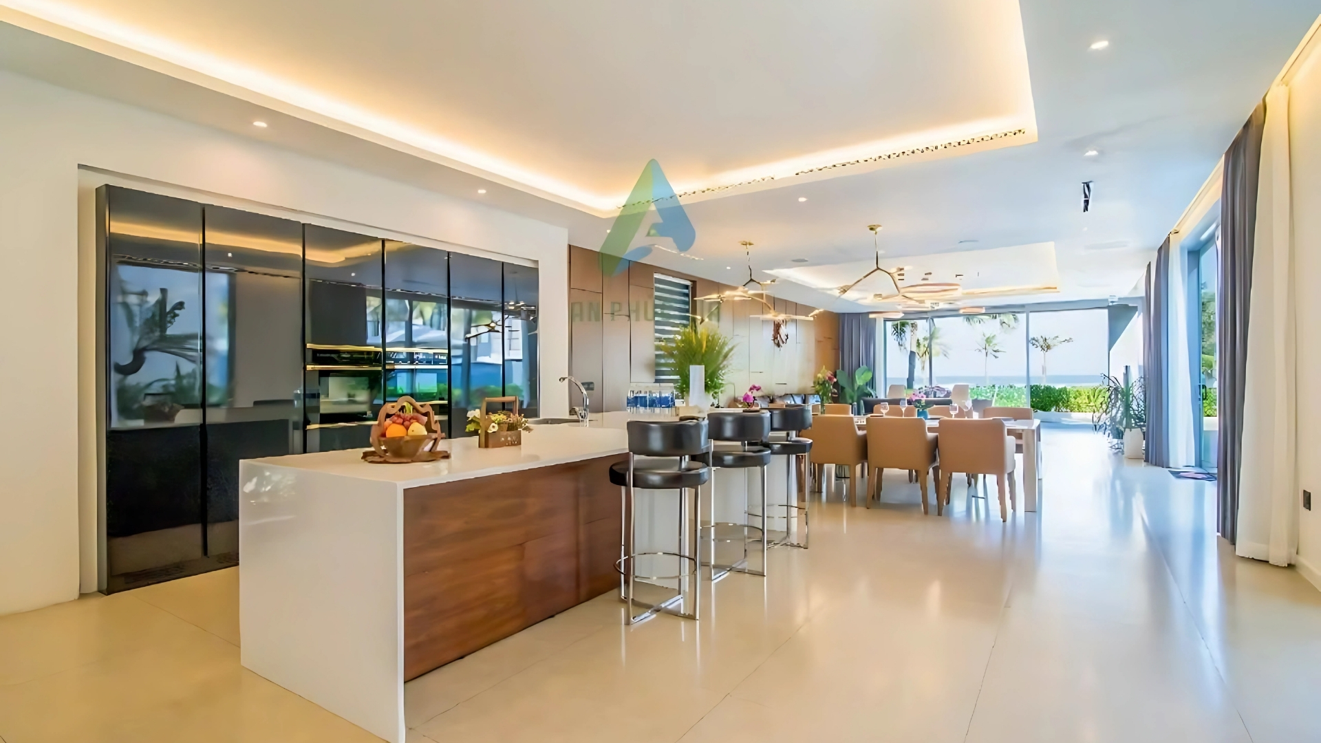 Beachfront Living: 6-Bedroom Ocean Front Villa at The Ocean Resort