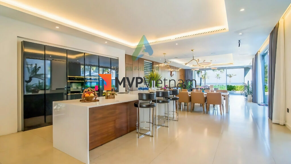 Beachfront Living: 6-Bedroom Ocean Front Villa at The Ocean Resort