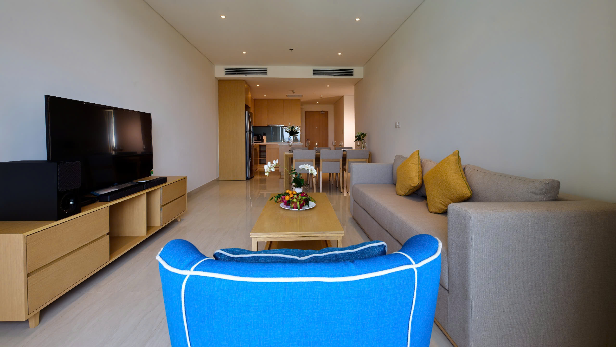 Stunning 2 Bedrooms Corner Apartment For Rent In Ocean Suite, Da Nang