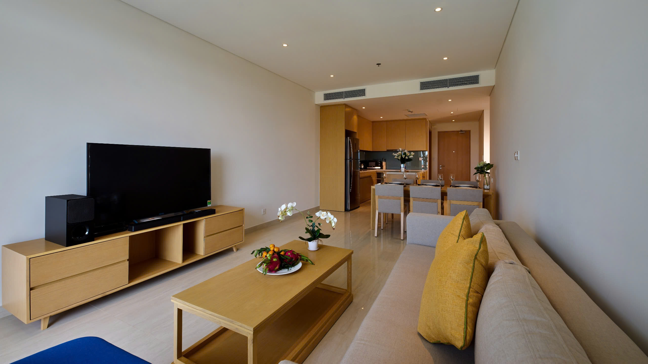 Stunning 2 Bedrooms Corner Apartment For Rent In Ocean Suite, Da Nang