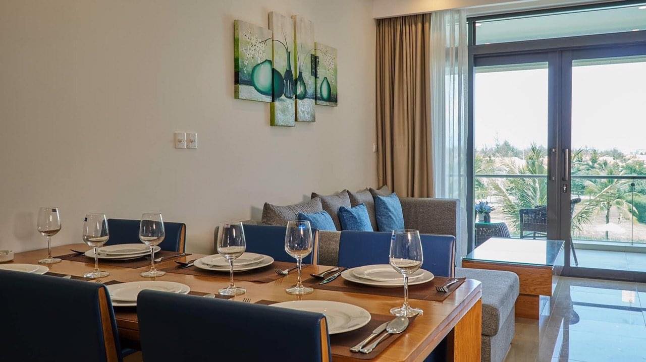 2 Bedrooms Apartment for Long-Term Rent in Ocean Suites, Da Nang