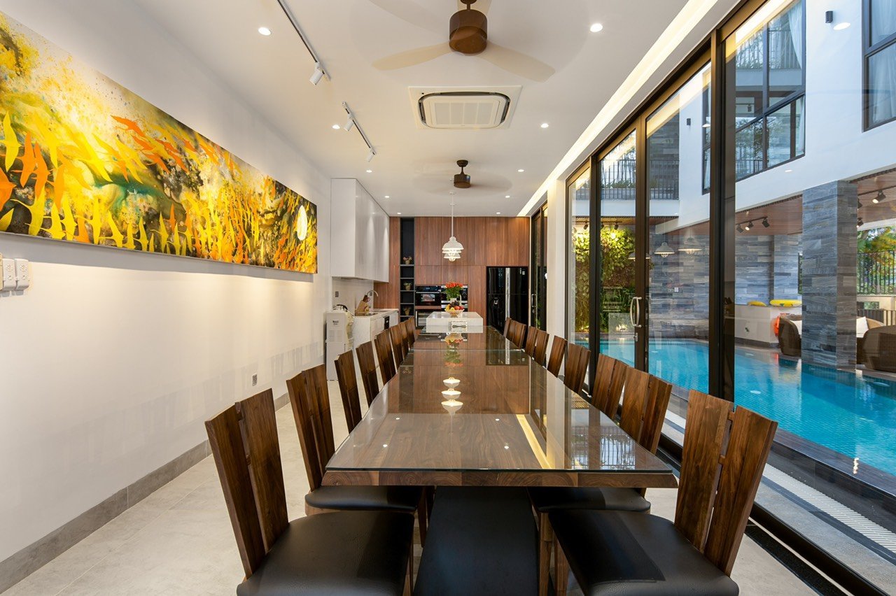 Stunning seven bedrooms Villa for rent in Son Tra, Da Nang