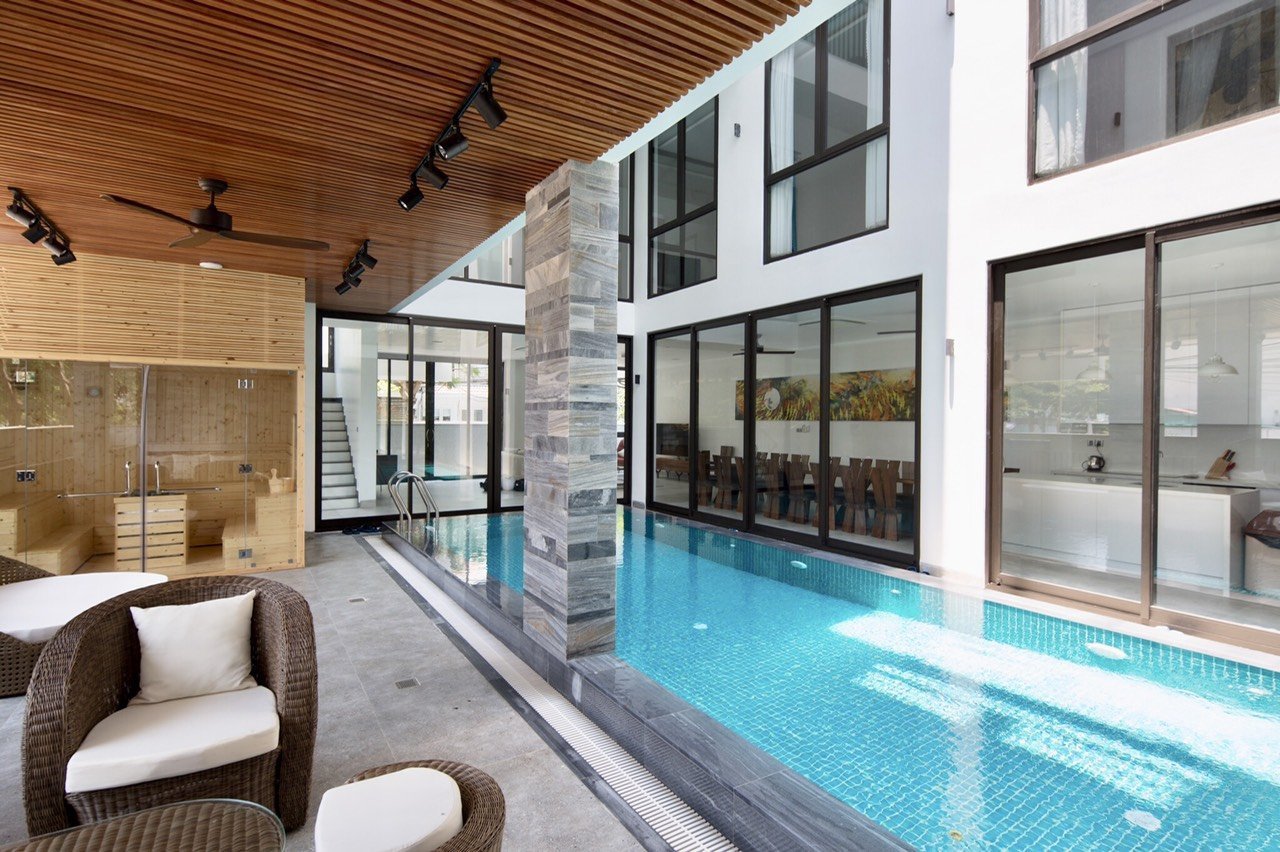 Stunning seven bedrooms Villa for rent in Son Tra, Da Nang