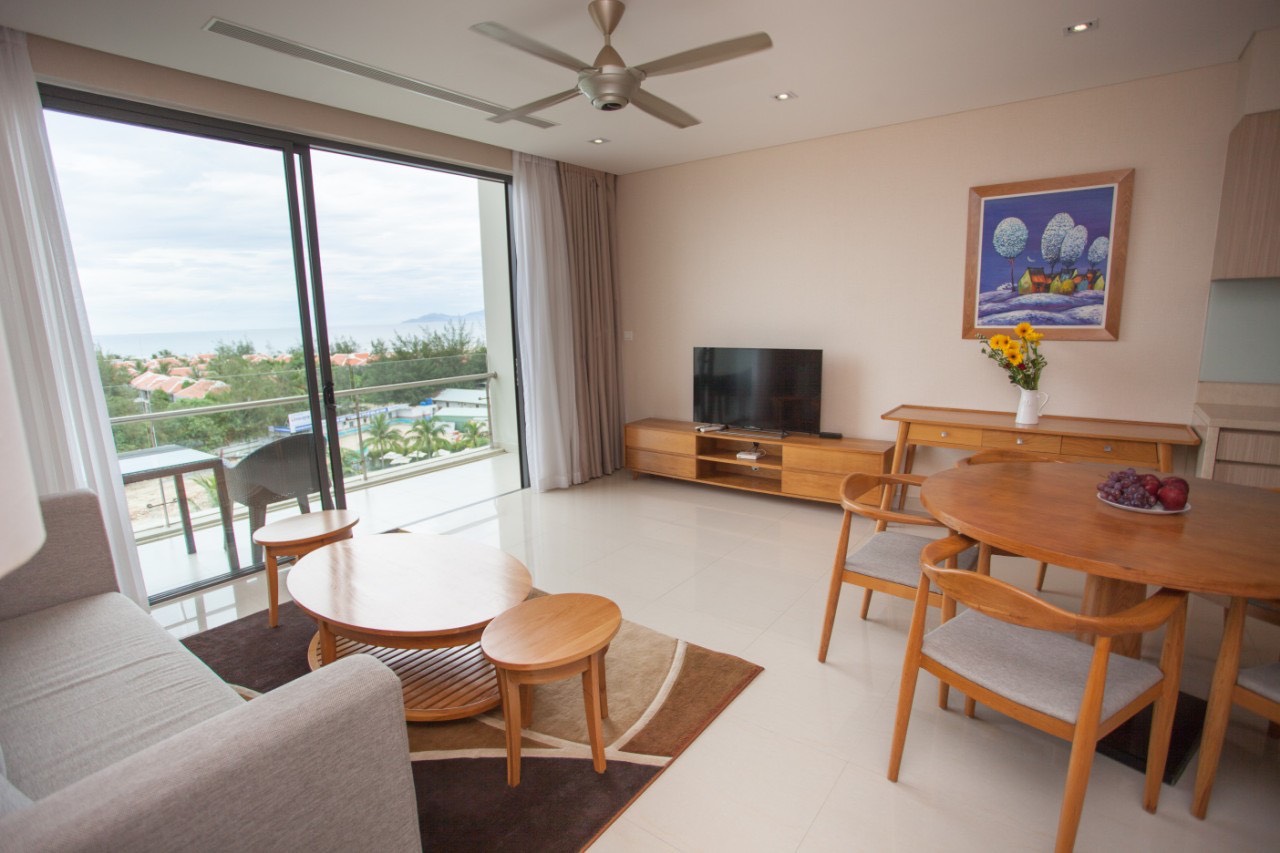 Rare 1 Bedroom Apartment at Ocean Suite for Rent in Da Nang