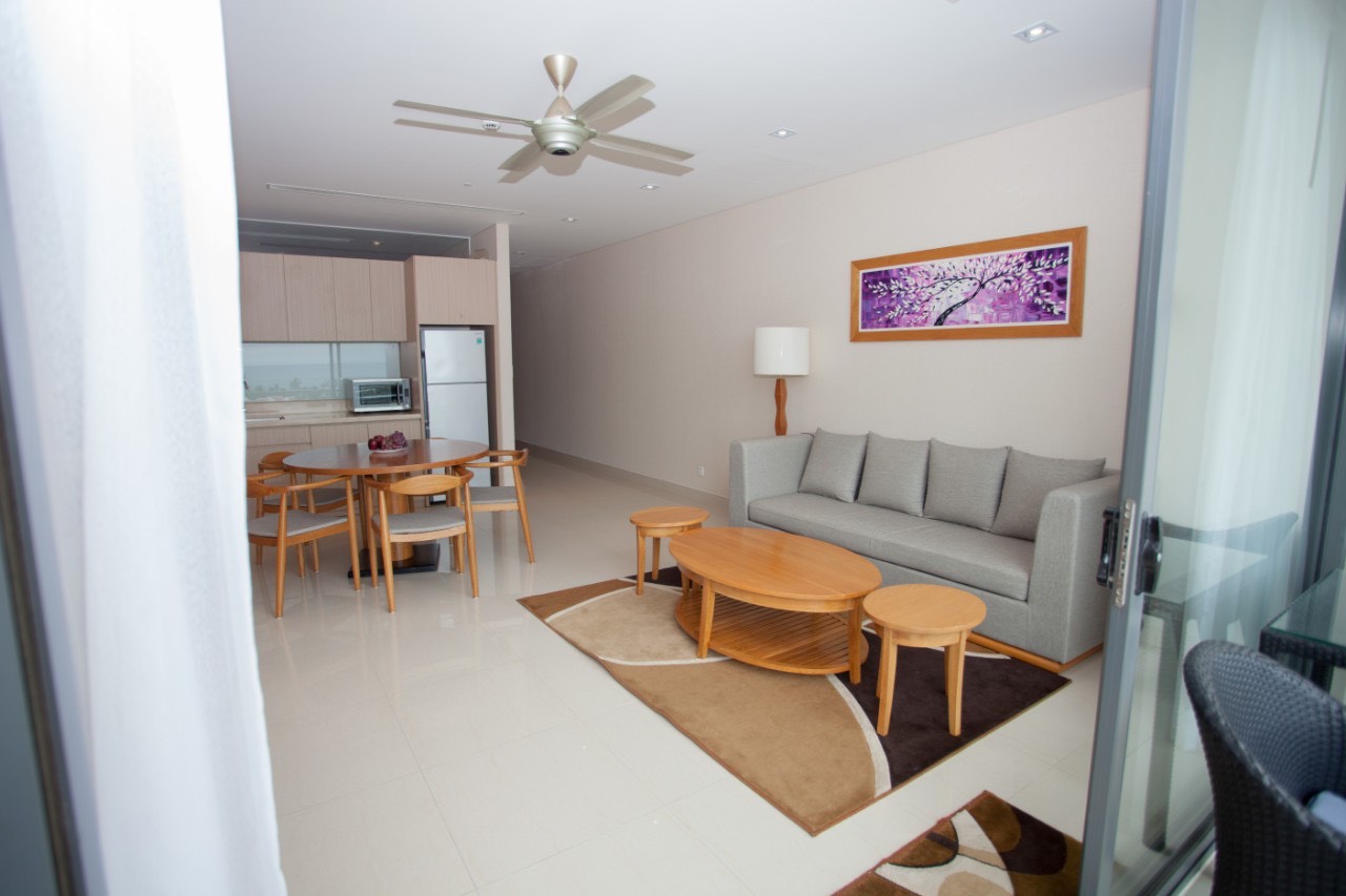 Rare 1 Bedroom Apartment at Ocean Suite for Rent in Da Nang