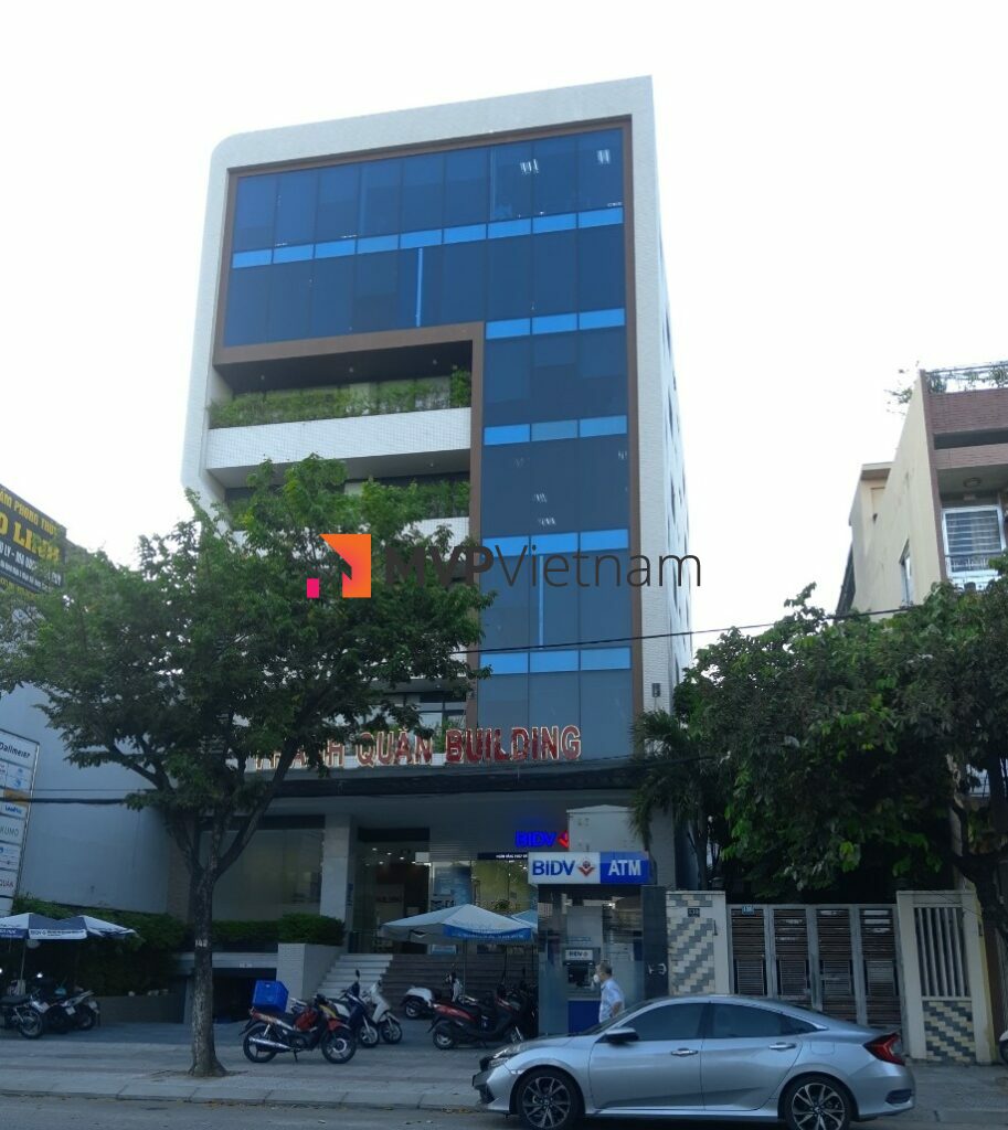 Thanh Quan building-office space for lease in Da Nang city center – Great design building
