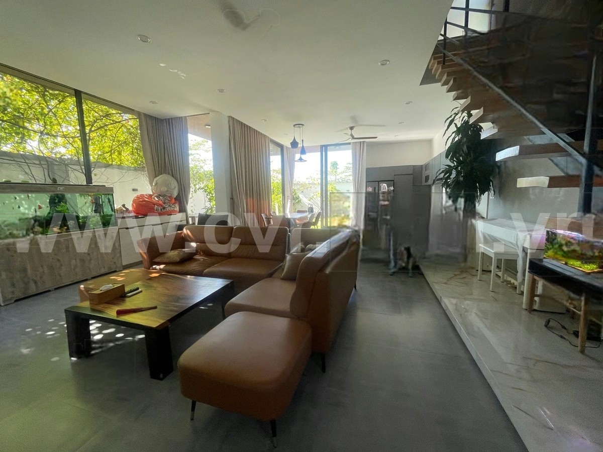 4 bedroom villa for rent in the riverside residential area of Dong No, in Hoa Quy Ward, Ngu Hanh Son