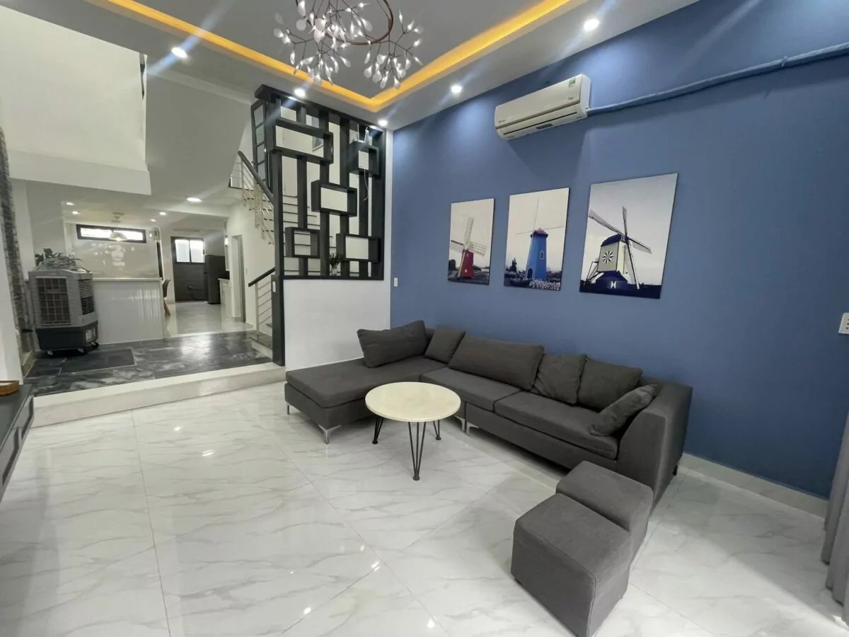 2 Bedroom house for sale in An Thuong area, close to My Khe beach, Da Nang City. This 2-storey