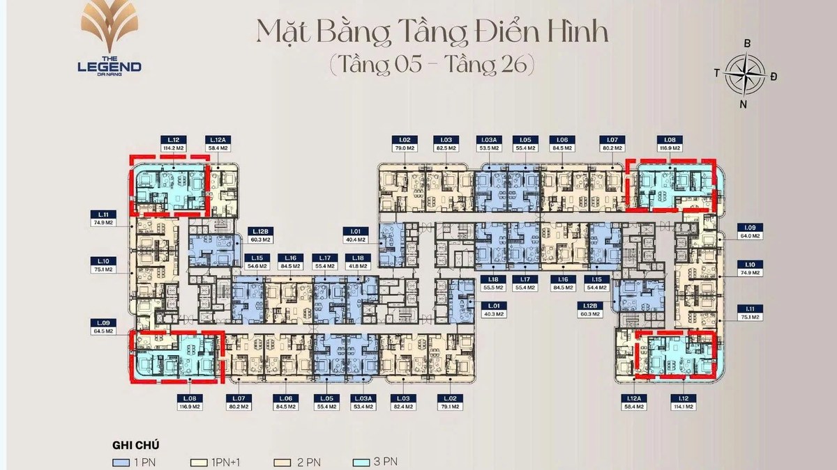 2 Bedroom Apartment for Sale in Son Tra, Da Nang