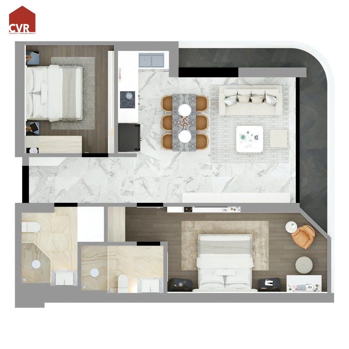2 Bedroom Apartment for Sale in Son Tra, Da Nang
