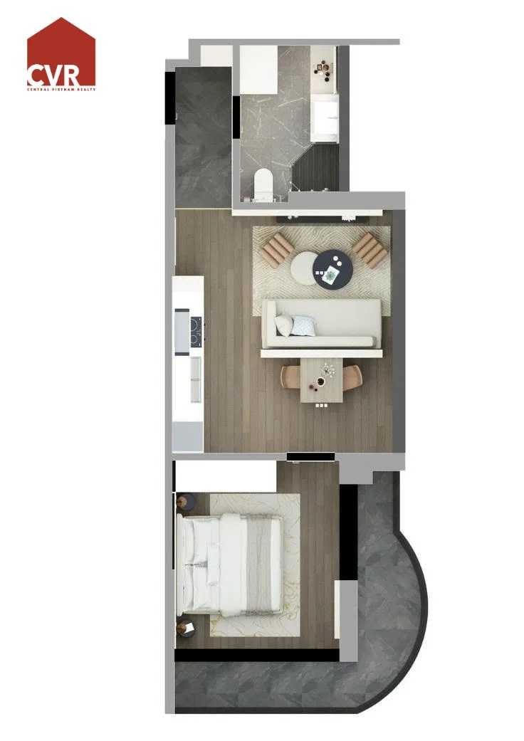 1 Bedroom Apartment for Sale in Son Tra, Da Nang