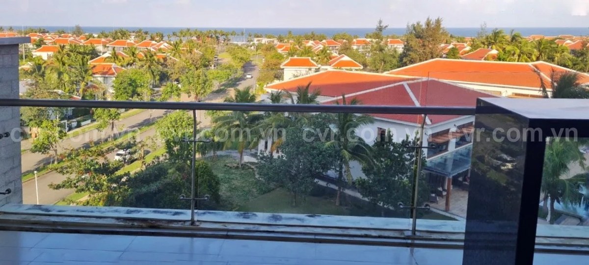 The 2 bedroom 2 bathroom apartment at Ocean Suites For Rent in the Five start Resort Da Nang It has