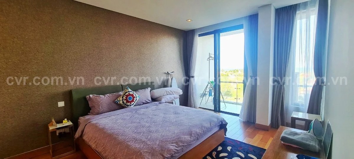 The 2 bedroom 2 bathroom apartment at Ocean Suites For Rent in the Five start Resort Da Nang It has