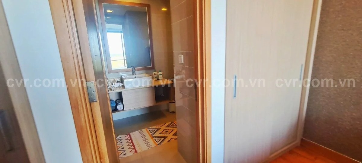 The 2 bedroom 2 bathroom apartment at Ocean Suites For Rent in the Five start Resort Da Nang It has
