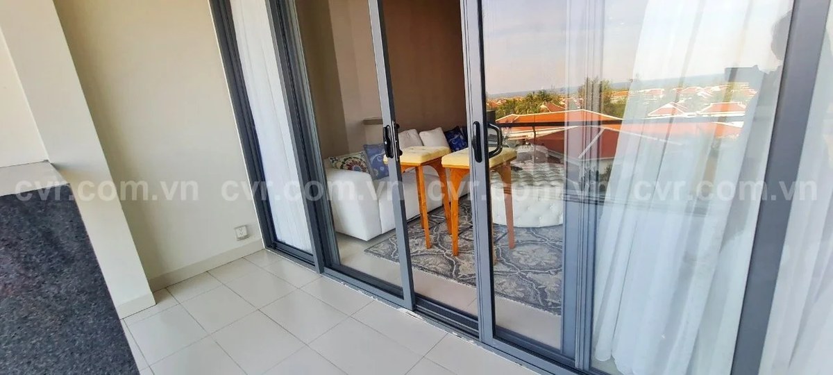 The 2 bedroom 2 bathroom apartment at Ocean Suites For Rent in the Five start Resort Da Nang It has