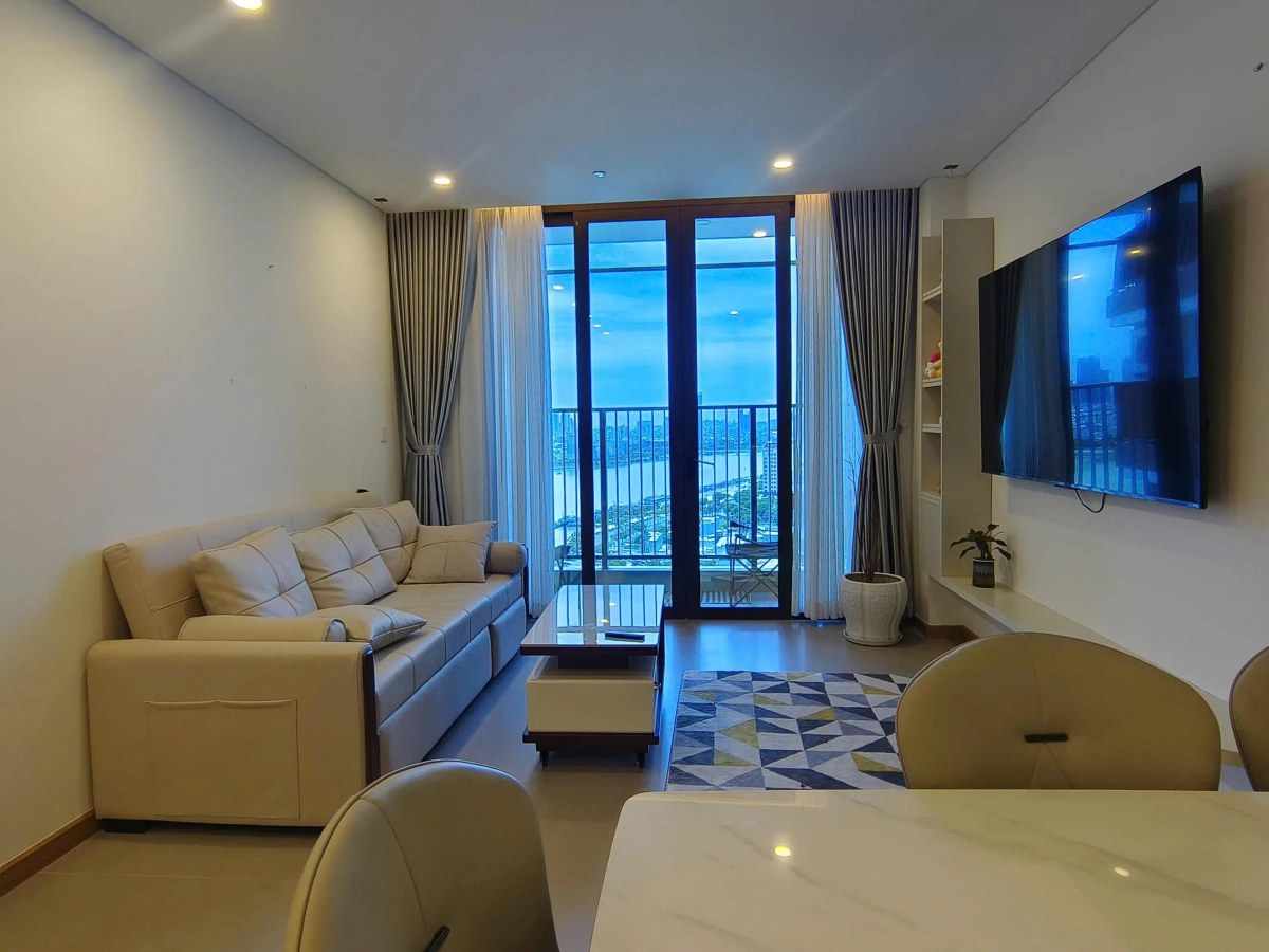 Modern 2BR Apartment with River Views at Sam Tower Da Nang