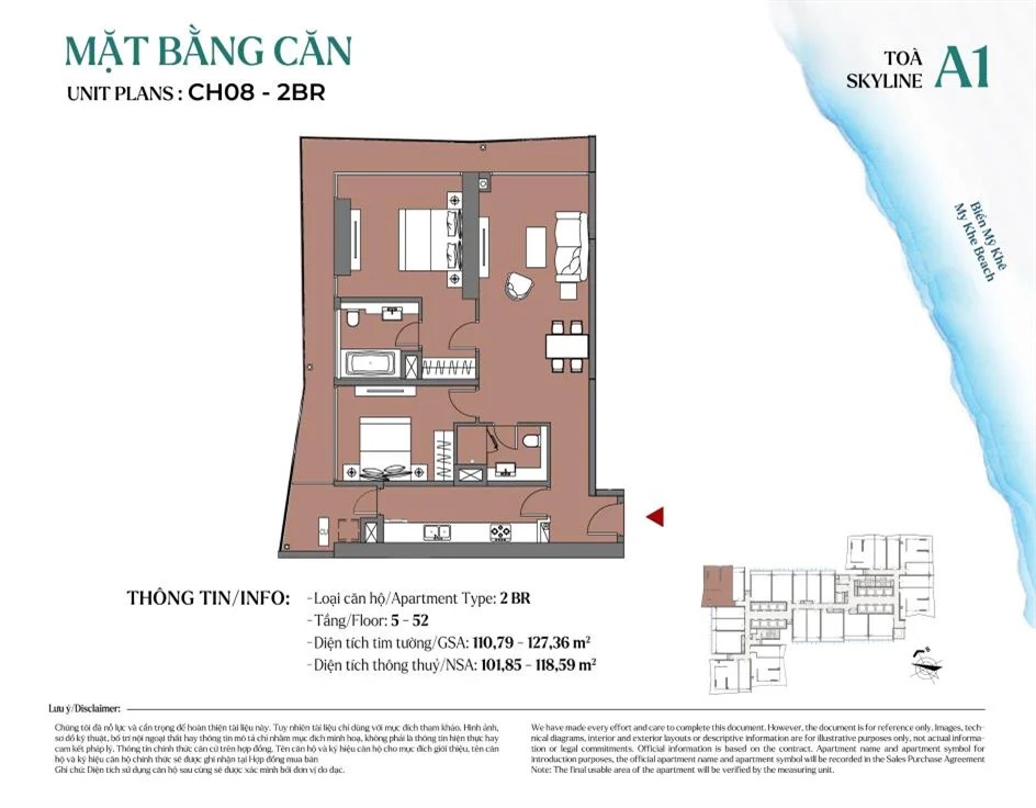 2 Bedroom Apartment for Sale in Son Tra, Da Nang