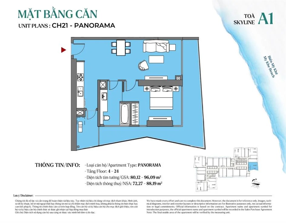1 Bedroom Apartment for Sale in Son Tra, Da Nang