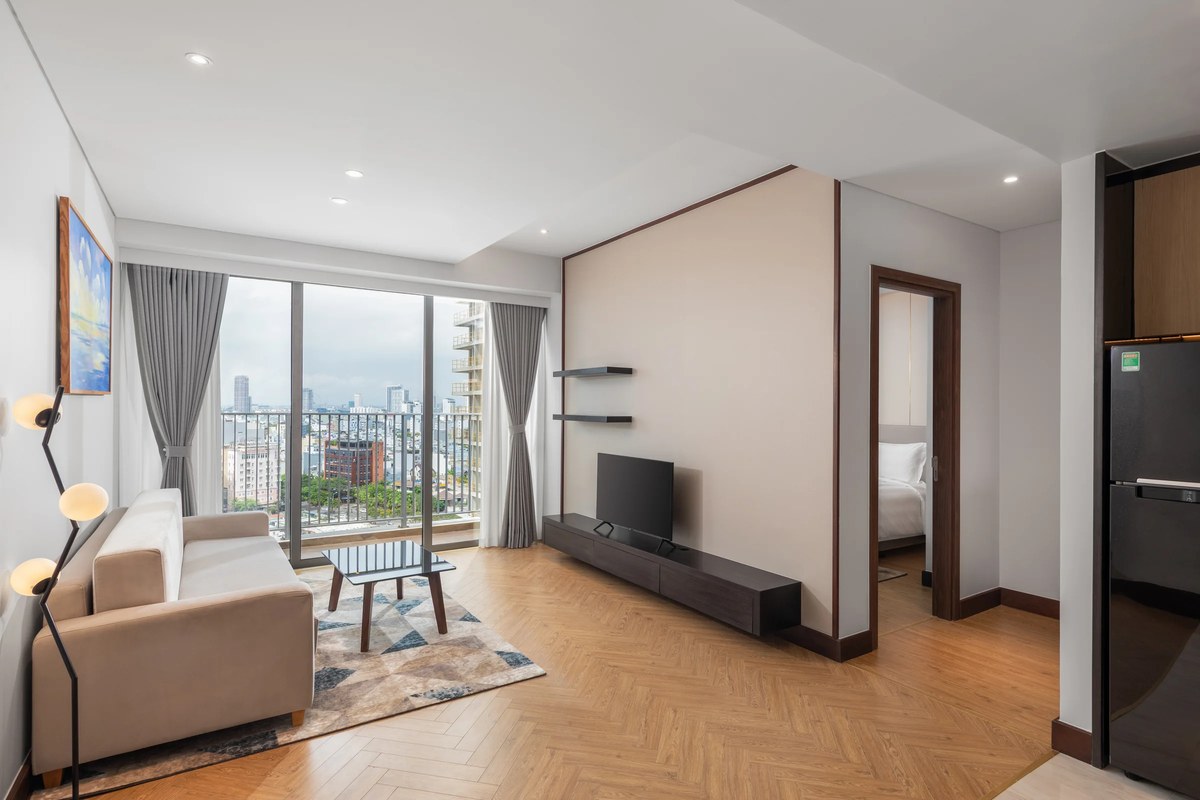 Wyndham Soleil Da Nang | 1 Bedroom Beachfront Apartment with Partial Sea View for Rent