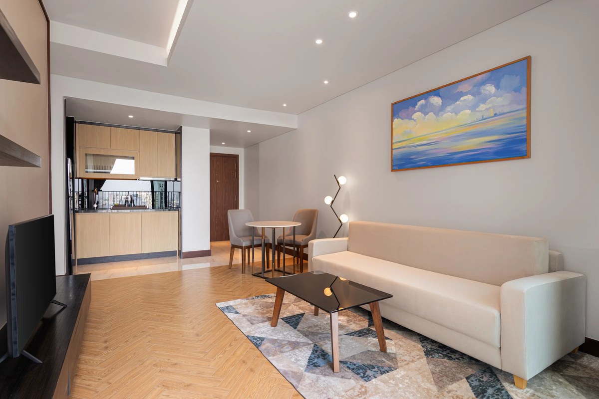 Wyndham Soleil Da Nang | 1 Bedroom Beachfront Apartment with Partial Sea View for Rent