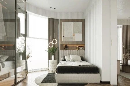 Three Bedroom Apartment for sale in Nam O Discovery project. There are 21 3bdr dual key units in the