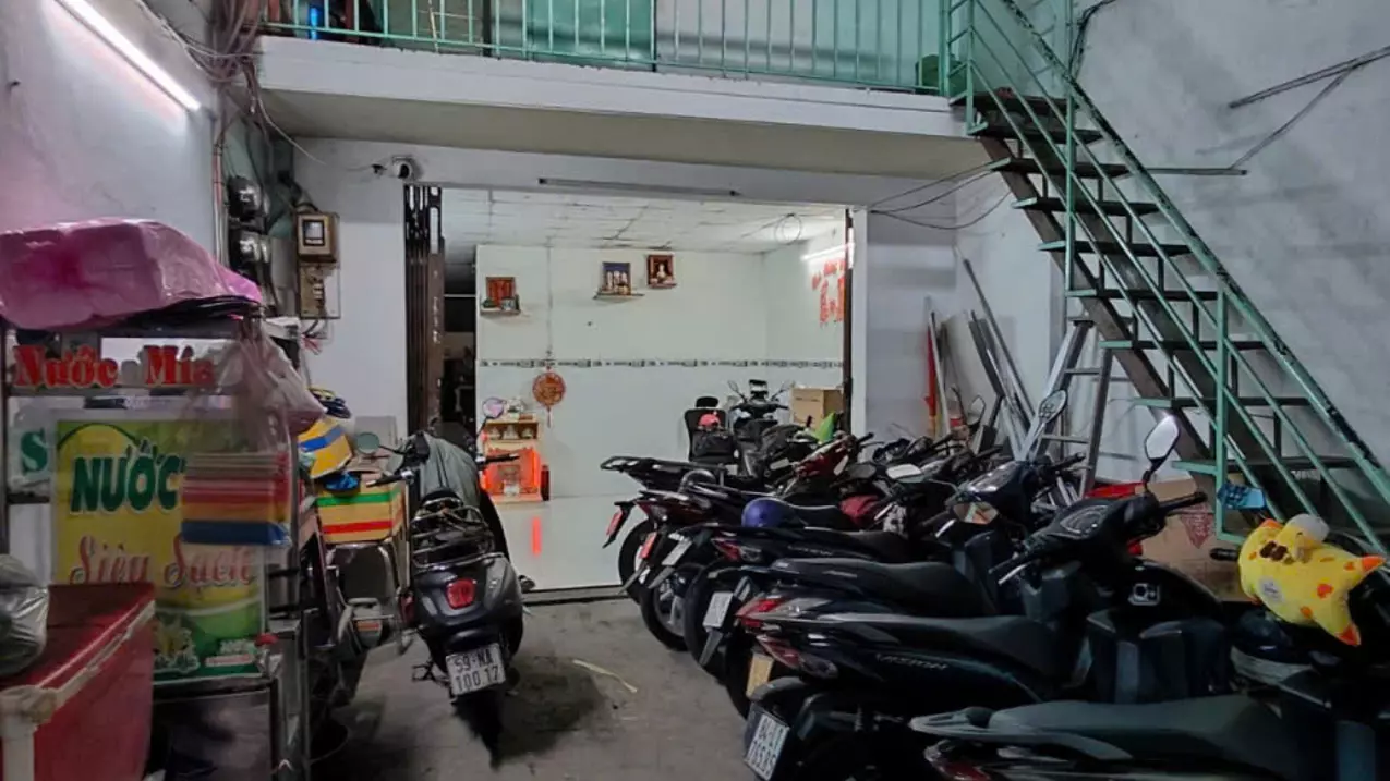 binh tan, business front, 3-storey house, 135m, price.