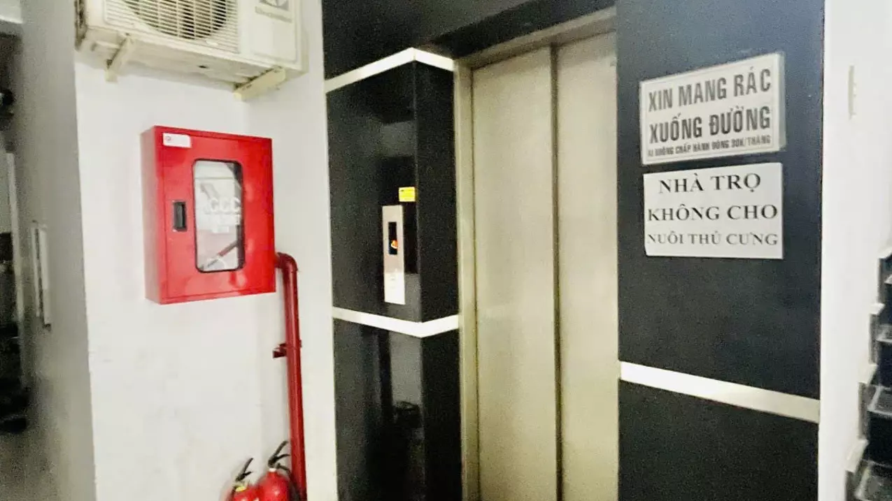 chdv tan phu, cash flow 170 million/month 5 floors alley 8m, fire protection