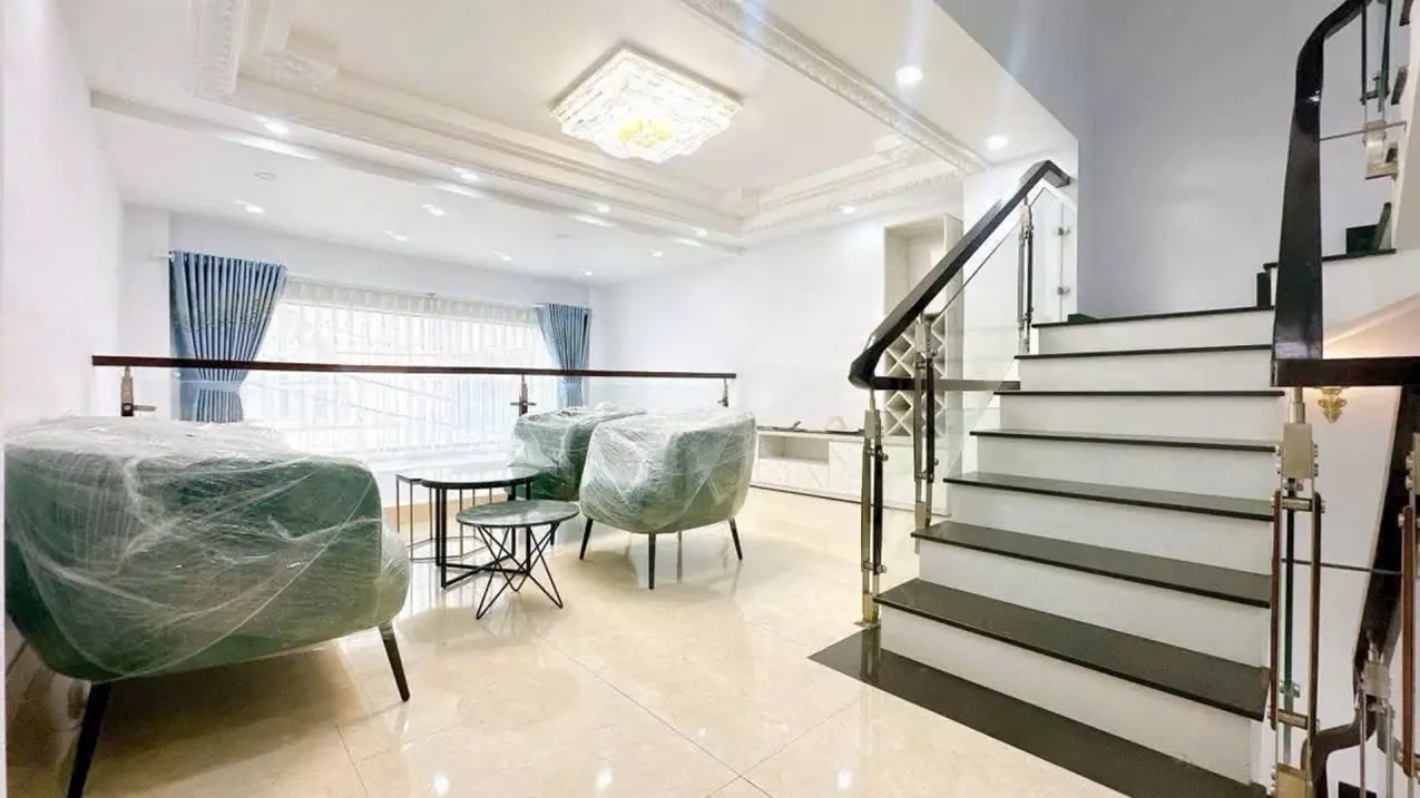 selling car alley house - huynh tan phat - tan my ward - district 7 - 4 floors