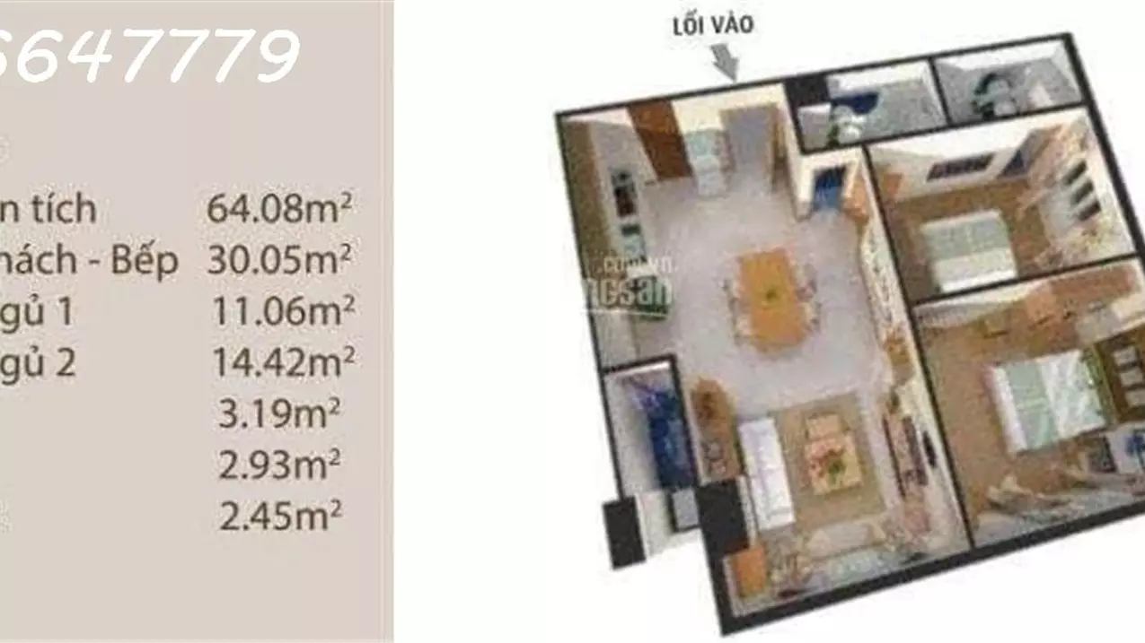 binh tan apartment for sale 2 bedrooms 68m2 at hof - hqc apartment 35 ho hoc lam. tt 1.6 billion to receive the house immediately