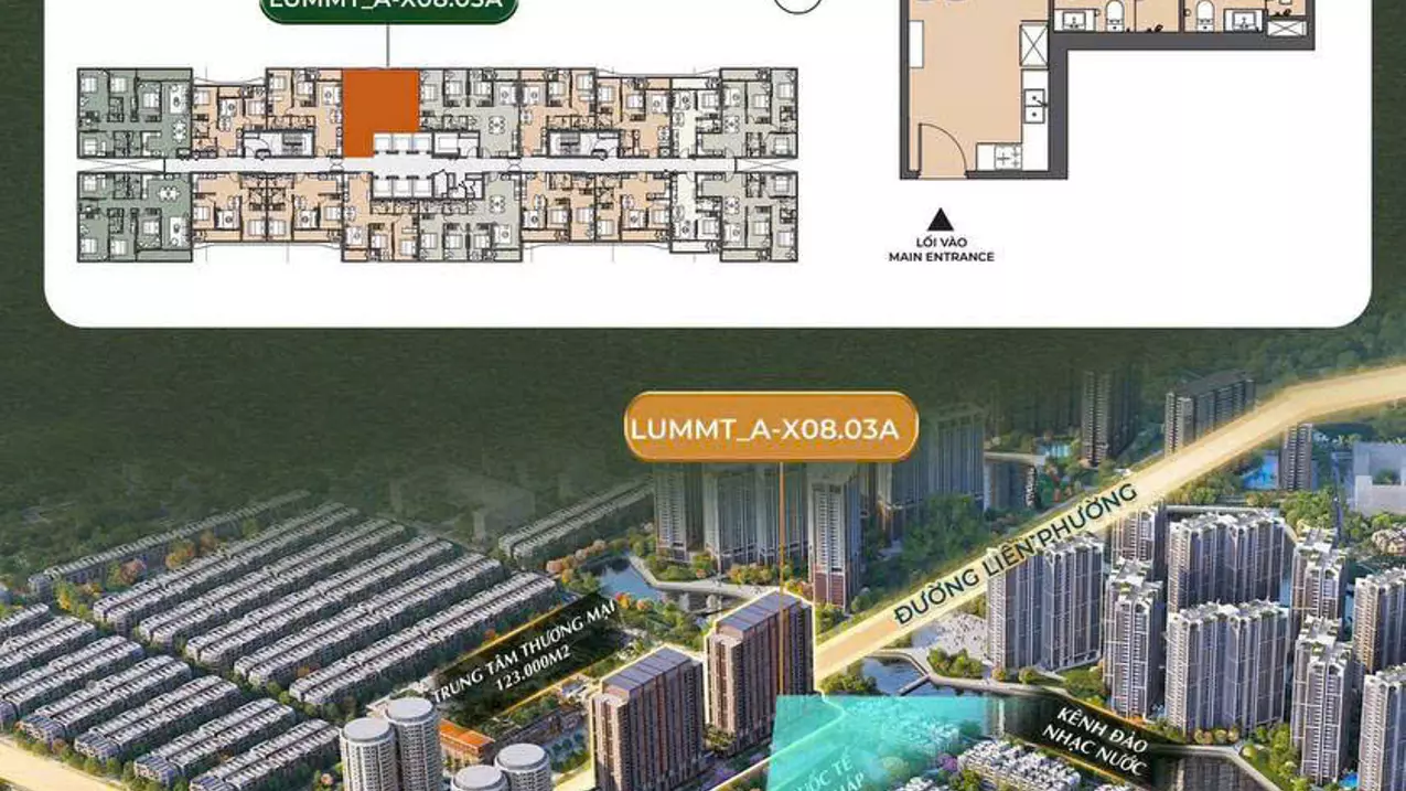 lumiere midtown progress update - sales department and some original price apartments from investor masterise