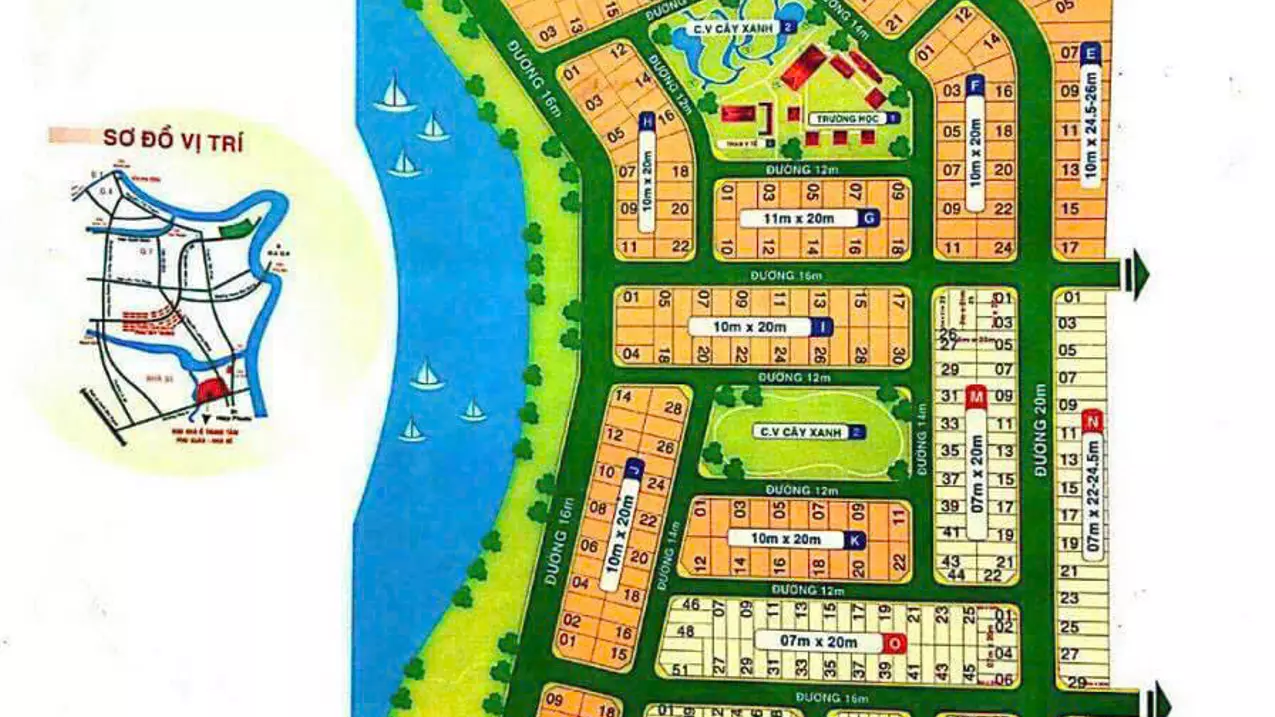 land for sale in hong linh residential area, phu xuan, nha be, good price