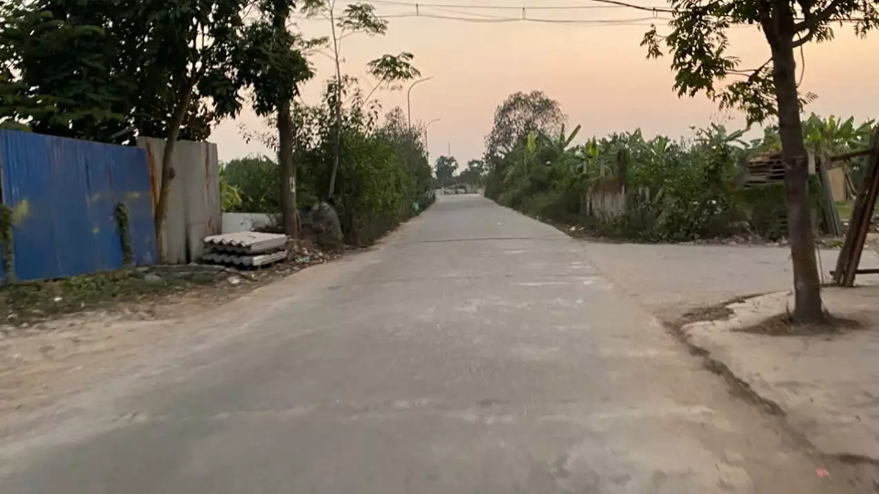 land for sale uy no, dong anh, hanoi, 45m2, mt 4.32m. price 3,015 billion.