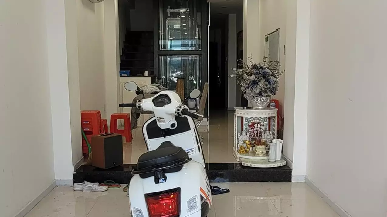 only 13 billion 68 has a house frontage nguyen van dau binh thanh-elevator-5 floors-3.2x15- 6p