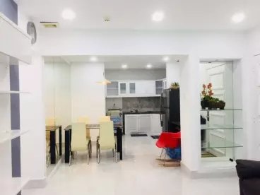 selling 2-bedroom apartment adjacent to phu my hung, convenient to go everywhere